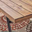 Causeuse d'extérieur avec table basse Canoga