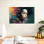 Femme africaine vibrante sur toile-832413903