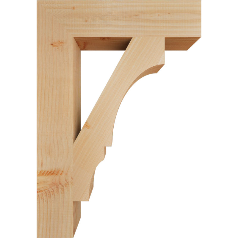Support de bloc Balboa, Sapin de Douglas lisse, L 3 1/2 po x P 18 po x H 26 po