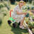 Foldable Adjustable Height Garden Rolling Stool-115761290
