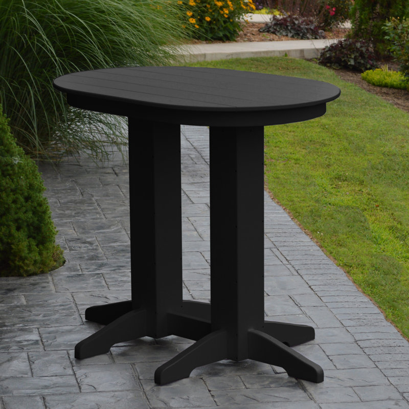 Table de bar Nettie, Noir