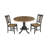 Khodor Solid Wood Top Pedestal Dining Set-1588117003