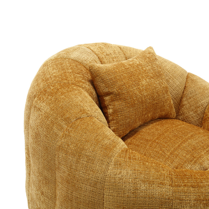 Modern Bean Bag Chairs, Yellow
