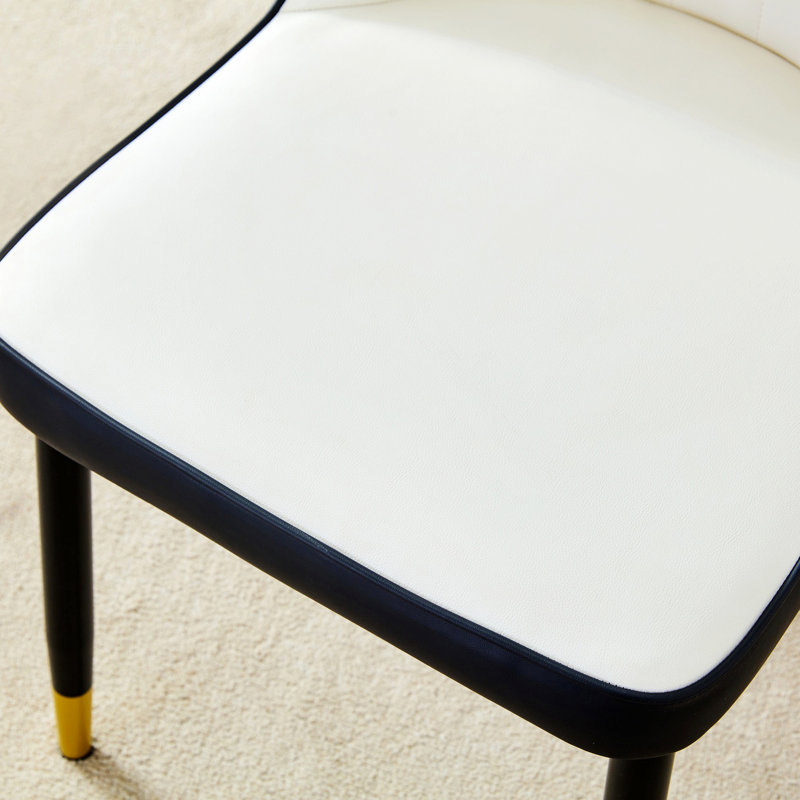 Chaises de cuisine, chaises de salle à manger avec pieds en métal, 2
