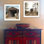 Charmant art mural pour la maison: décoration de pont, salon et chambre à coucher, multicolore, 14 x 14 pouces, 4 livres, image gracieuse de chambre à coucher en bois: art décoratif, pièce,