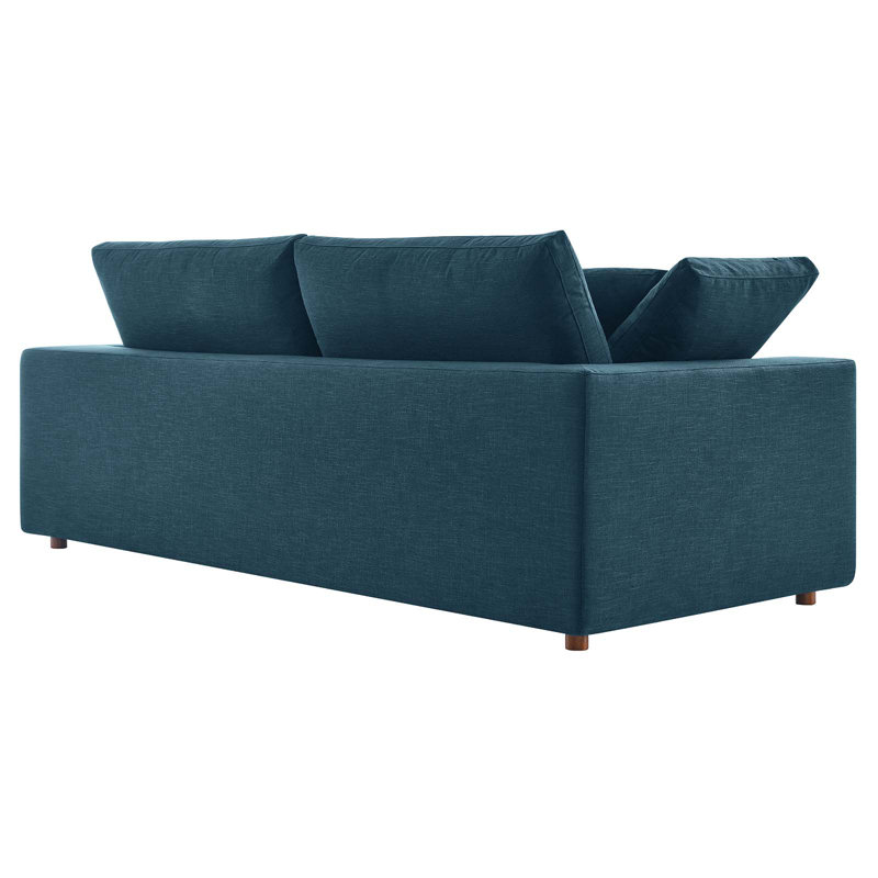 Canapé Commix, 100 % polyester azur