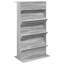 Wood Free Standing Magazine Rack-1259124781
