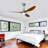 52" Ceiling Fan With Lights Quiet DC Motor 3 ABS Blade Ceiling Fans 6 Speed Levels,Reversible Ceiling Fan, For Patio Living Room, Bedroom, Office,Indoor.