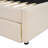 Upholstered Platform Bed With Trundle-1051441037