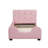Twin Size Upholstered Platform Bed With Guardrail-1198580626