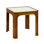 Rome Glass End Table