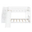Lit superposé avec escalier et tiroirs intégrés-843810878