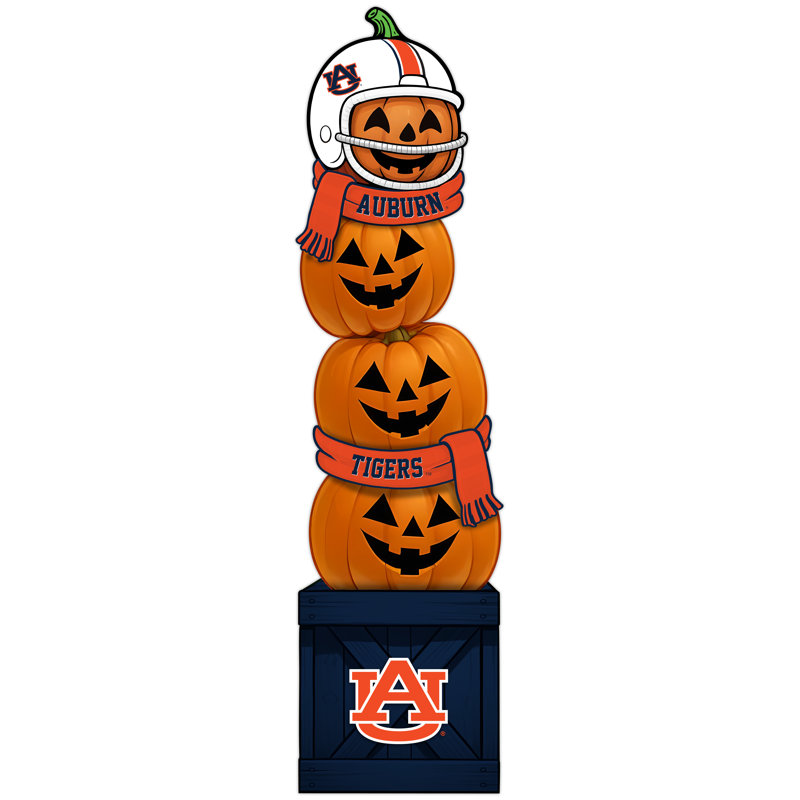 Fauteuil incliné avec casque citrouille Auburn University