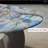 Microcrystalline stone oval coffee table-555497981