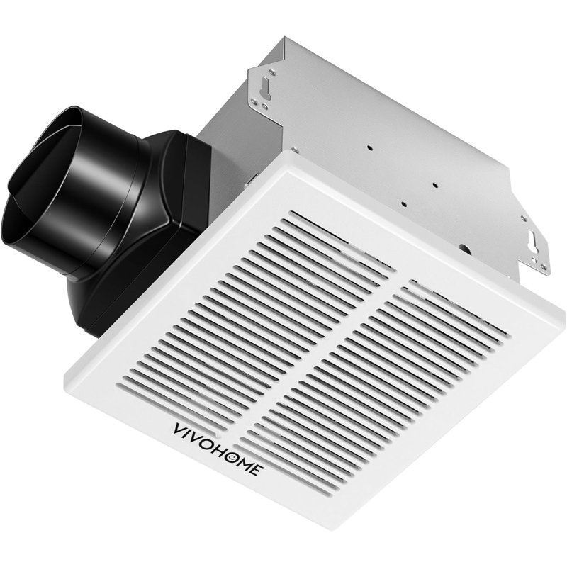 Automatic 80 CFM Ceiling Mounted Bathroom Exhaust Fan with Humidity Sensor