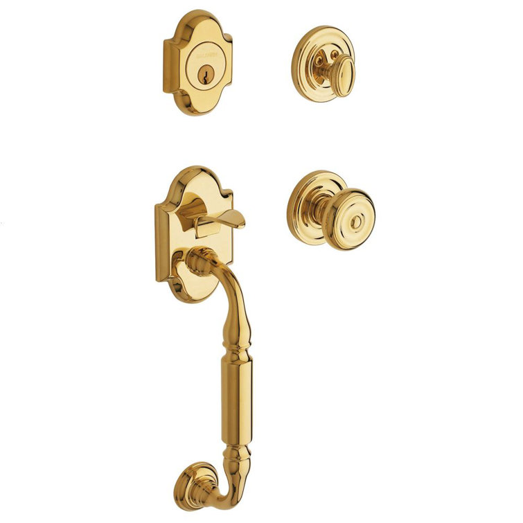 Complete Inactive Canterbury Dummy Handleset with Knob and Rosette