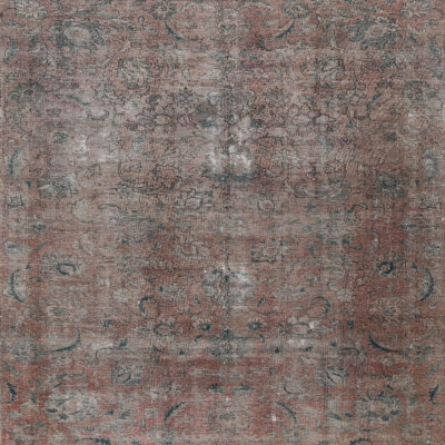 Tapis traditionnel brun Anzell