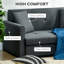 Mikiyas 2 Seater Polyester Sofa Bed-366006417