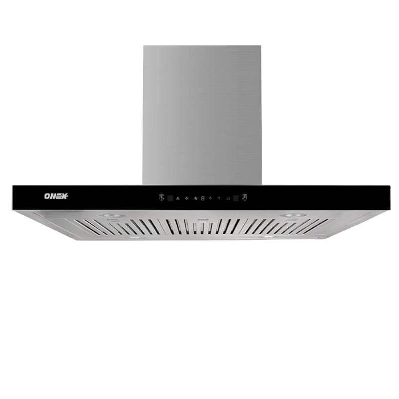 Hotte de cuisine 36 ", 800 CFM, argent