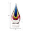 Murano Essence Mouth Blown Teardrop Sculpture-587267218