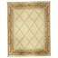 High-Quality Hand-Knotted Ivory Area Rug