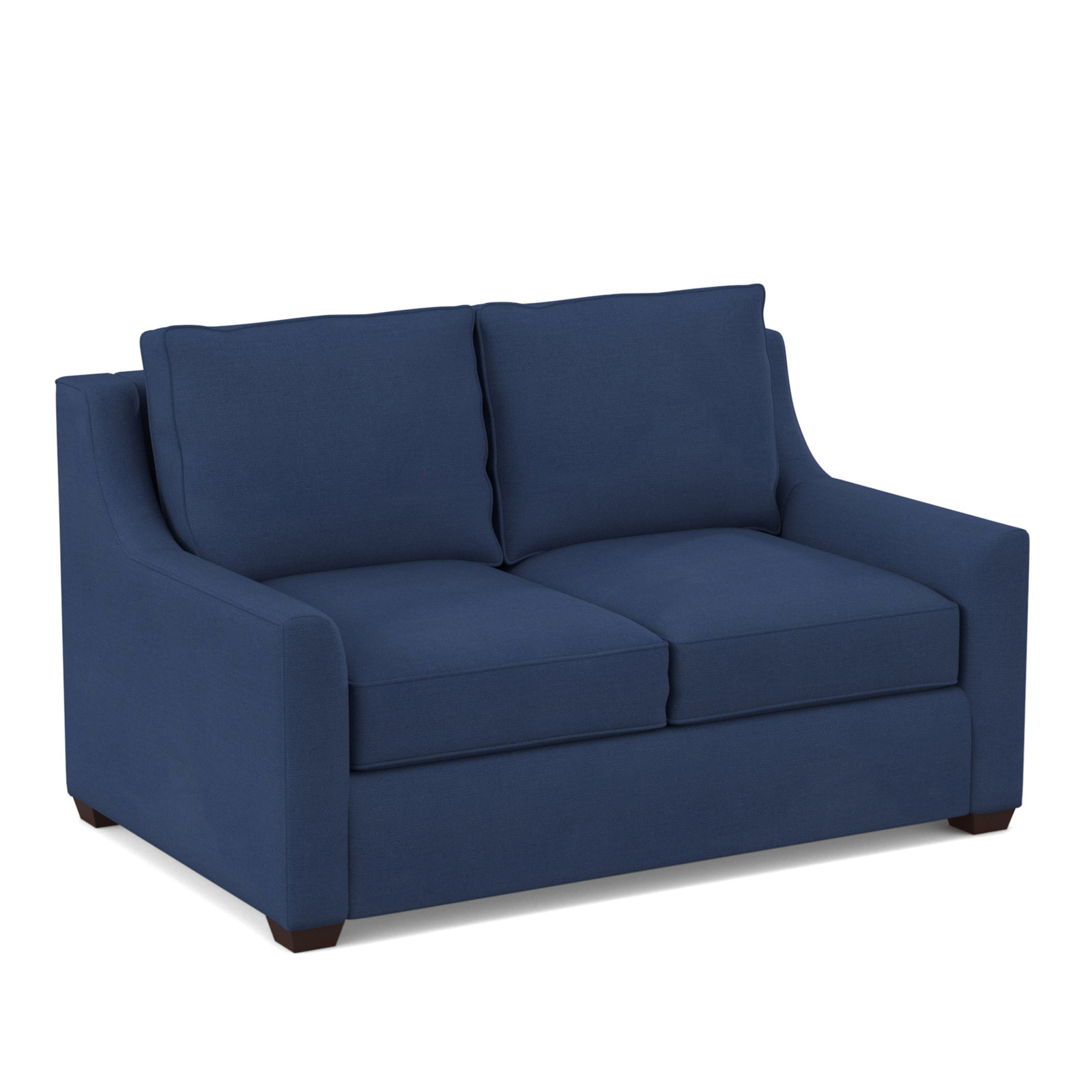 Gemi 56.5'' Upholstered Sofa, Canvas Navy Sunbrella® Canvas