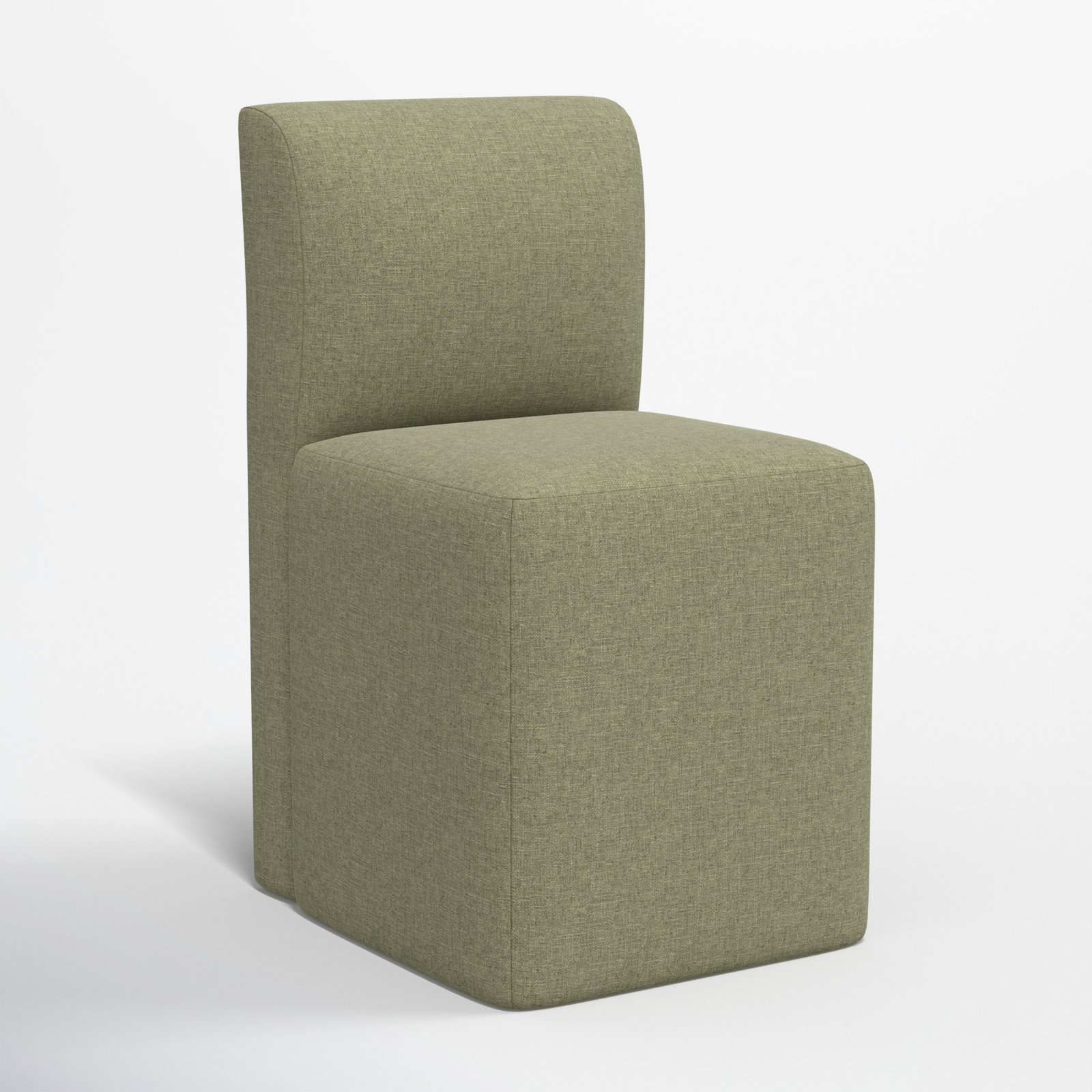 Mendy Dining Chair, Zuma Laurel Textured Linen