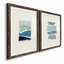 «Seaside Color Study I», ensemble de 2 reproductions d'art sur papier encadrées-1195790691-1195790692