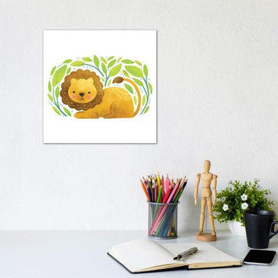 Safari Cuties Lion - impression d'art graphique