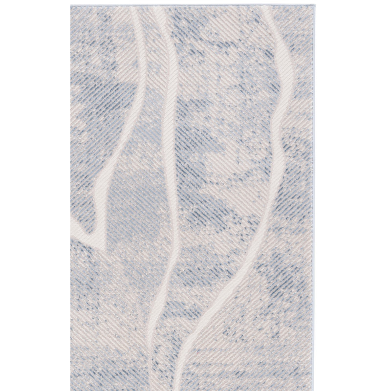 Oberman Performance Abstract Rug, Rectangle 5'3" x 7'6"