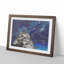 Himeji Castle by Hasui Kawase - Framed Print-55641645-55641646