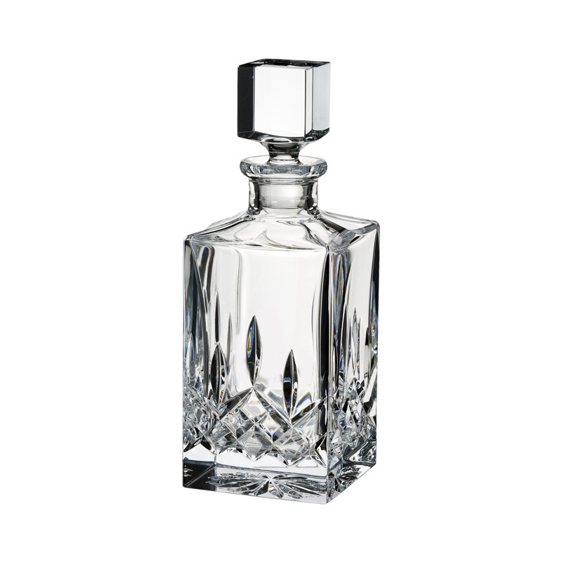 Lismore Square Decanter, Clear