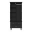 Armoire-penderie autoportante en bois avec 3 tiroirs Talisha-232455850