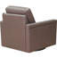 Fauteuil pivotant en cuir Vivienne-309101533