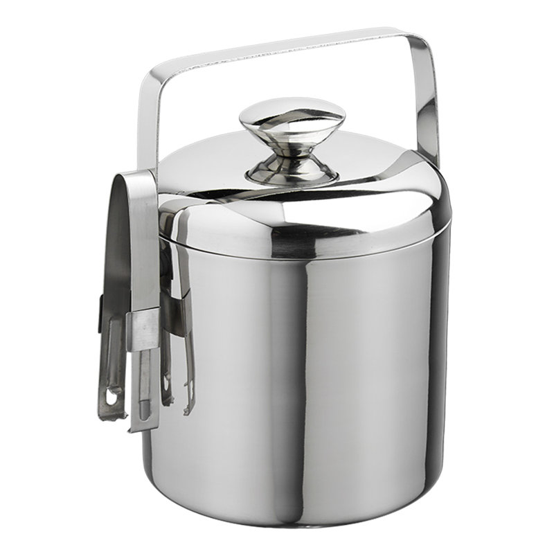 Seau à glace 1,5 qt avec pince Rickert