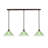 3 Light Stem Hung Linear Pendalier Shown With Crystal Glass-32465730-32465725-32465722