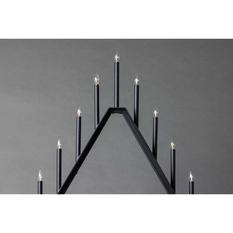 Muyi Steel Novelty Lamp, Black