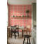 Papier peint à carreaux corail décoratif-473231309