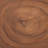 Suar Wood Coffee Table - 27" Round Brown Accent Table for Living Room, Bedroom, Office - Rustic Modern Design with Natural Grain Finish, Casual Home Decor