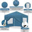 Brittenham 3 x 3m Metal Patio Gazebo-2023303362