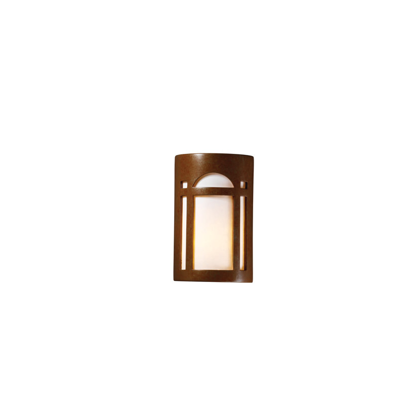 Applique murale 1 lumière Krimhilde Ada Arch, DEL, Patine rouillée, H 12,5 po x l 7,75 po x P 6,25 po