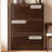 Dark walnut Solid Wood Shoe Storage Bench