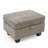Single sofa recliner with manually adjustable backrest, USB charging port on the armrest side, phone stand included, hidden armrest storage, and a matching storage ottoman-25621991