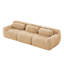 Canapé modulaire ergonomique doux et moelleux en tissu 38D-1224061236-1224061237