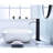 Waterfall Spout Bathroom Faucet, Matte Black Appearance, Single Handle Function For Efficient Water Use, Fabricated With Stainless Steel Faucet Spout, Convenience, A Quality Bath