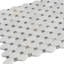11.2" x 11.6" Natural Stone Octagon and dot Mosaic Wall & Floor Tile
