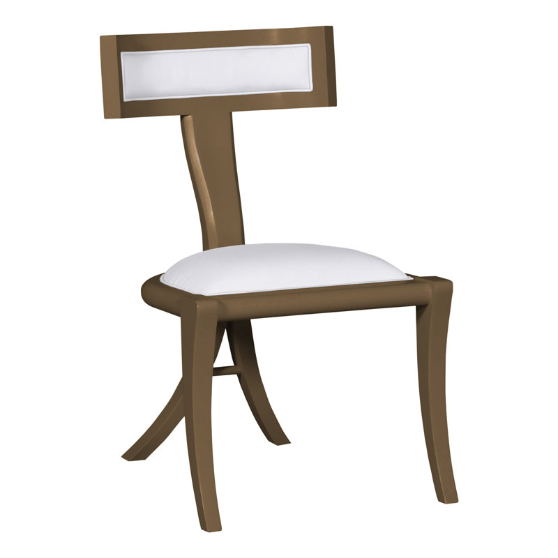 Chaise d'appoint Thom Filicia Home Greek Peak, Neige Navada, Hampton
