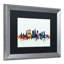 « atlanta georgia horizon blue », impression encadrée sur toile-40142885-17765827