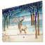 «Amazing Winter Forest with Deer», impression-34273620-35222355