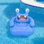 Monster Inflatable Poolside Childrens Chair - 24" - Blue